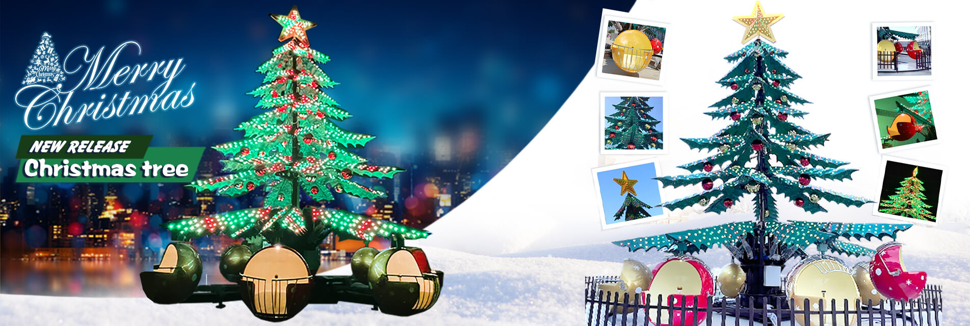 Christmas Tree Ferris Wheel New Arrival