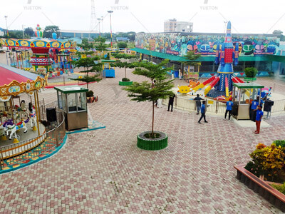 Large Comprehensive Park Aerial Shot
