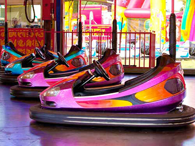 Colorful Bumper Cars